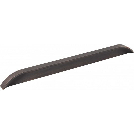 96 mm Center-to-Center Polished Nickel Hammered Texture Solana Cabinet Pull