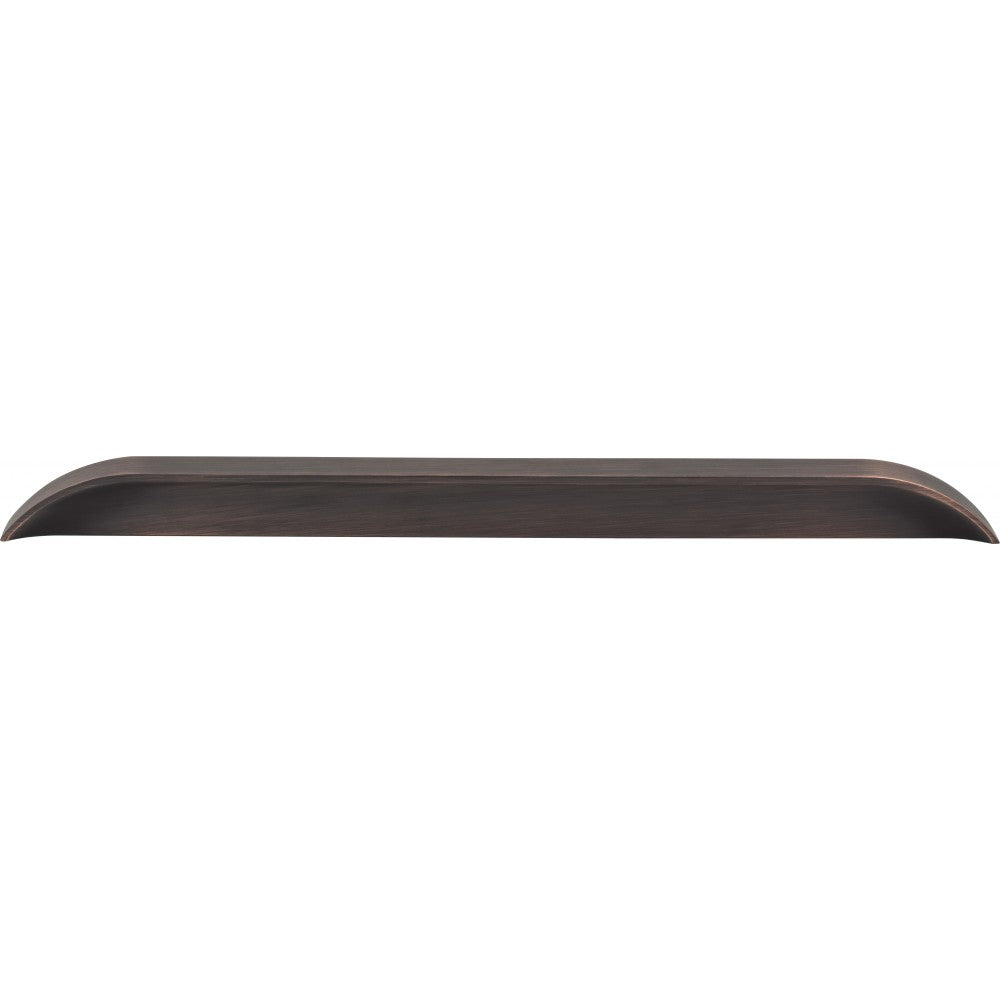 96 mm Center-to-Center Polished Nickel Hammered Texture Solana Cabinet Pull