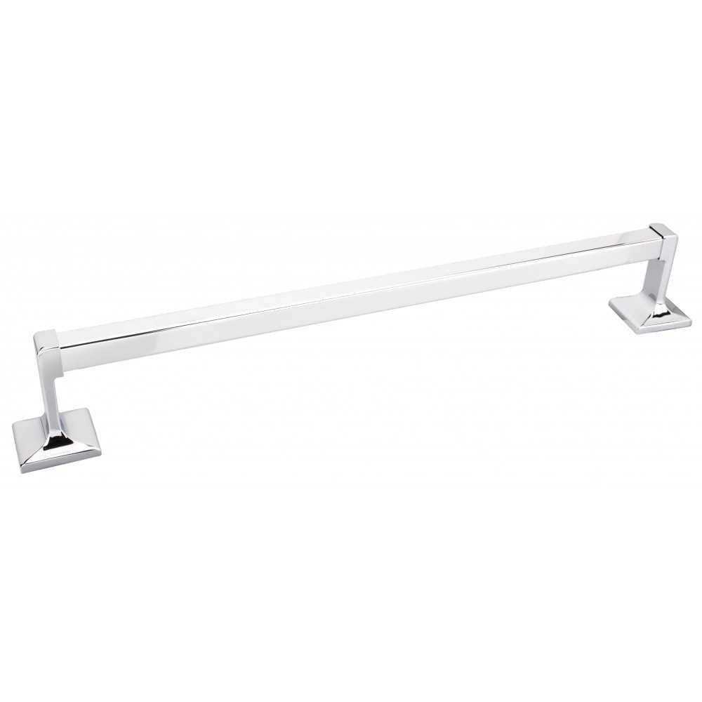 160 mm Center-to-Center Polished Chrome Square Hadly Cabinet Pull