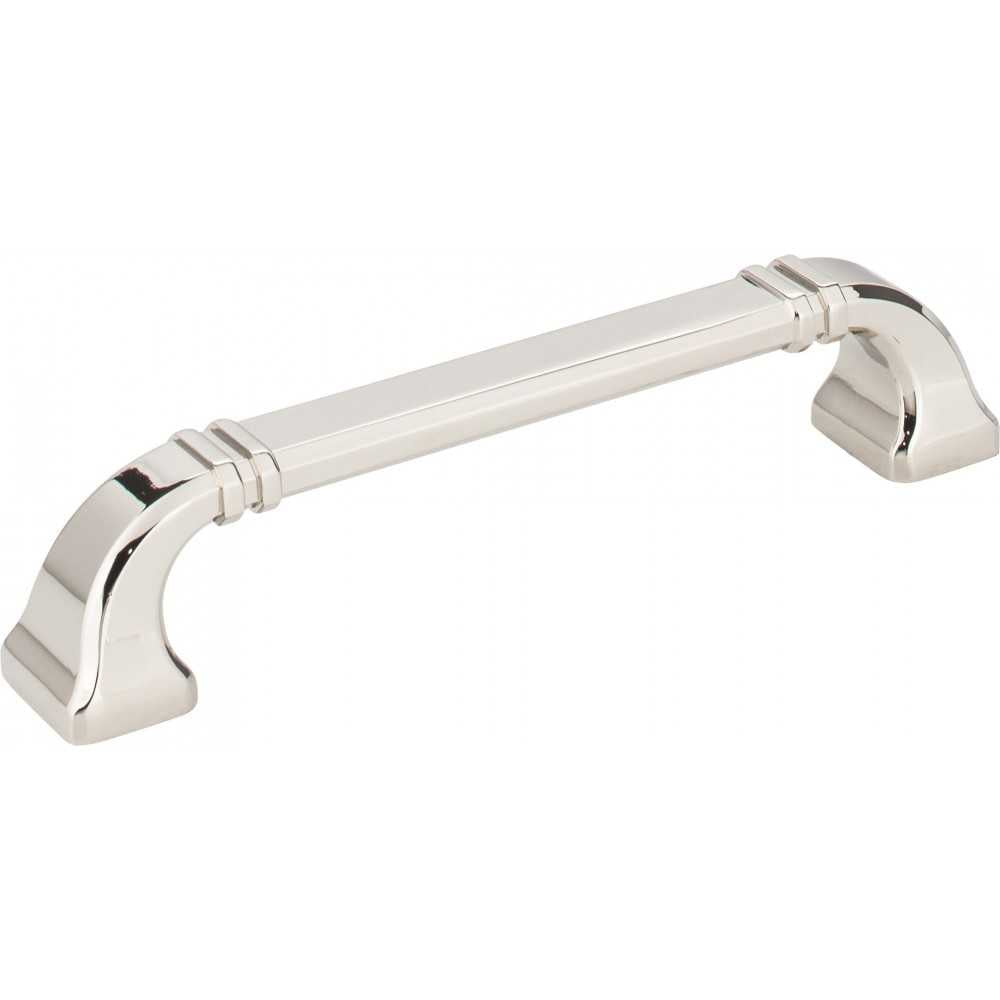 192 mm Center-to-Center Brushed Pewter Square Zane Cabinet Pull