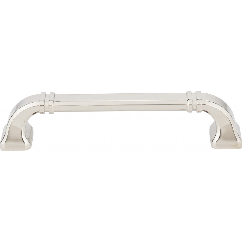 192 mm Center-to-Center Brushed Pewter Square Zane Cabinet Pull