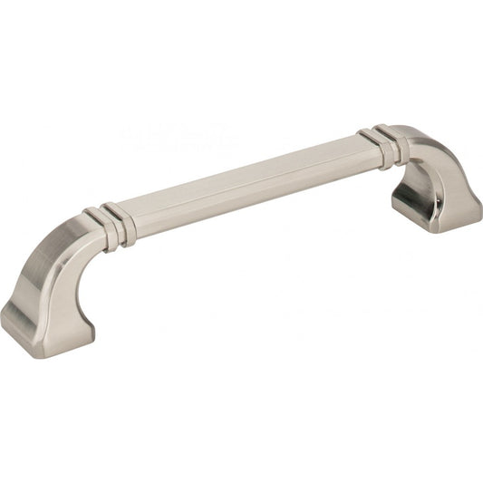 192 mm Center-to-Center Polished Nickel Square Zane Cabinet Pull