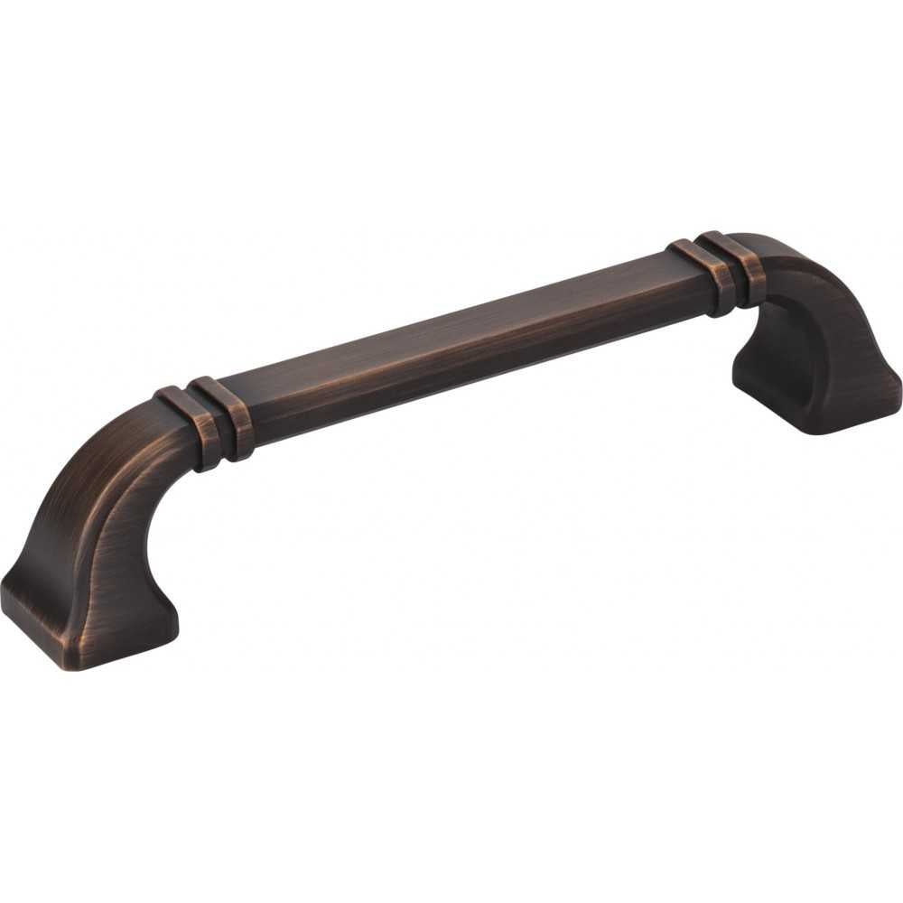 192 mm Center-to-Center Satin Nickel Square Zane Cabinet Pull