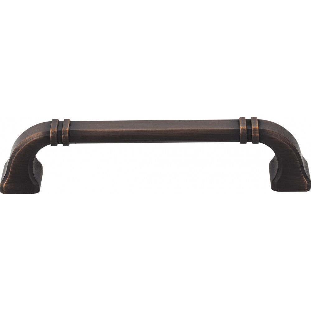 192 mm Center-to-Center Satin Nickel Square Zane Cabinet Pull