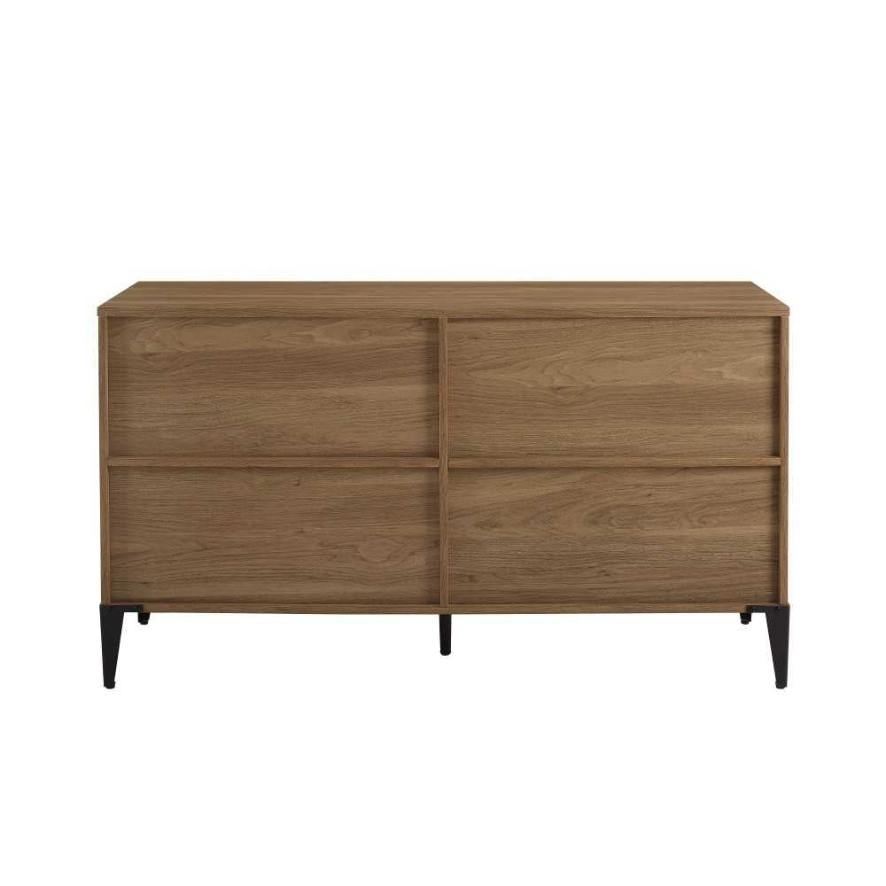 Elroy 52" 4 Drawer Urban Storage Console - English Oak