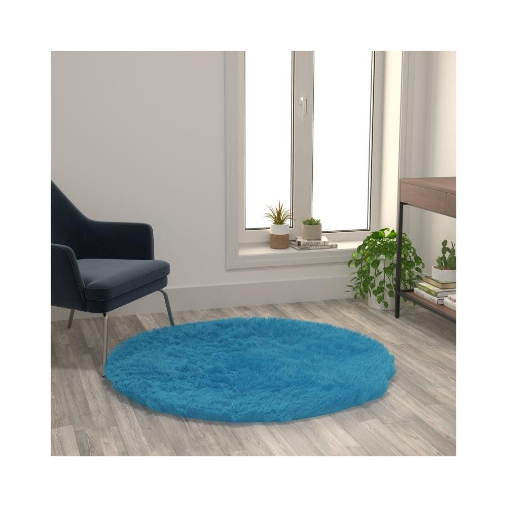 Flash Furniture Turquoise Rug YTG-RGS1917-55-TQ-GG