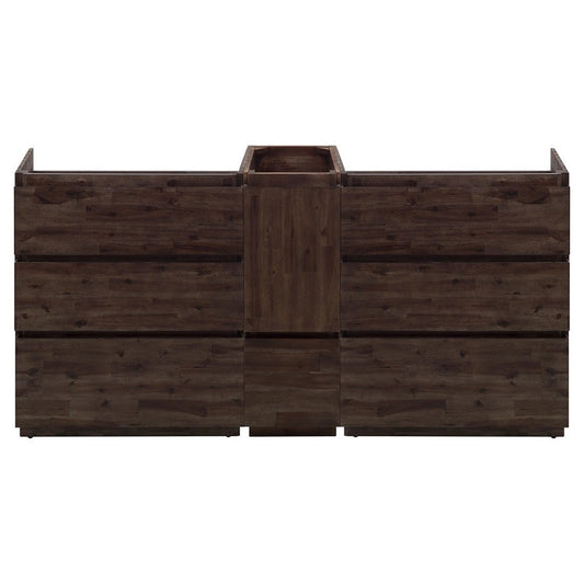 Formosa 70 Floor Standing Double Sink Modern Bathroom Cabinet FCB31-301230ACA-FC