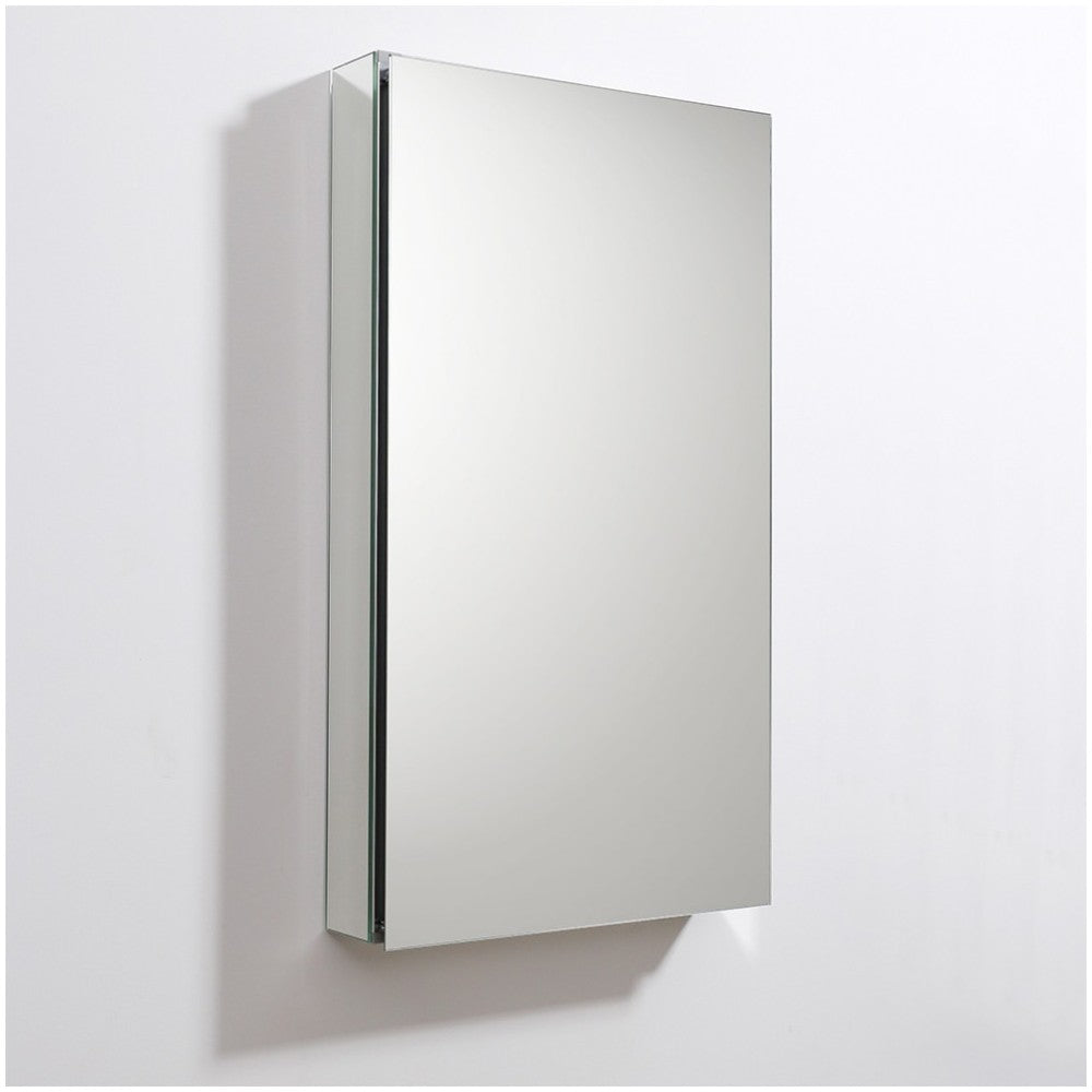 Fresca 20" Wide x 36" Tall Bathroom Medicine Cabinet w/ Mirrors