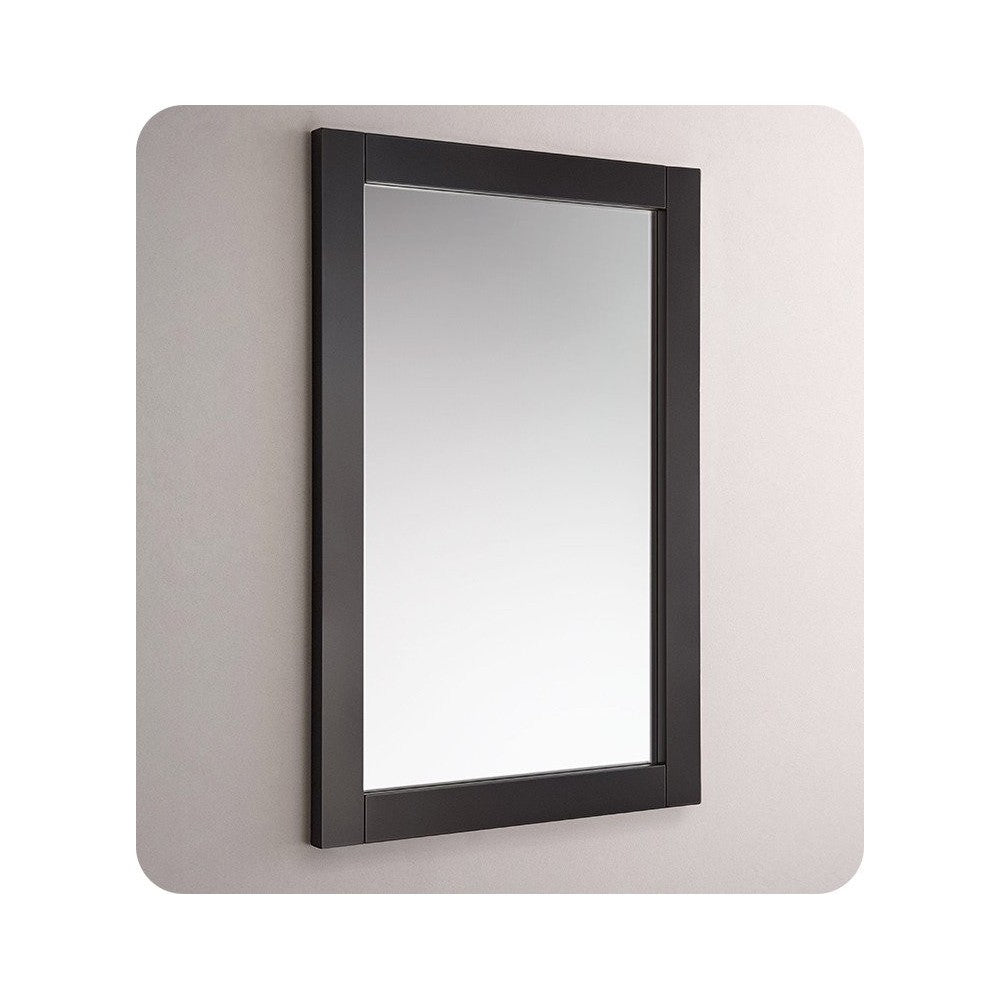 Fresca 24"X30" Reversible Mount Mirror in Espresso