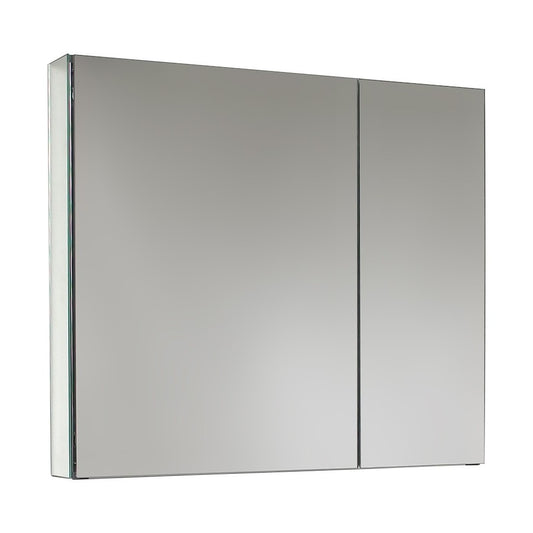 Fresca 30" Wide x 26" Tall Bathroom Medicine Cabinet w/ Mirrors