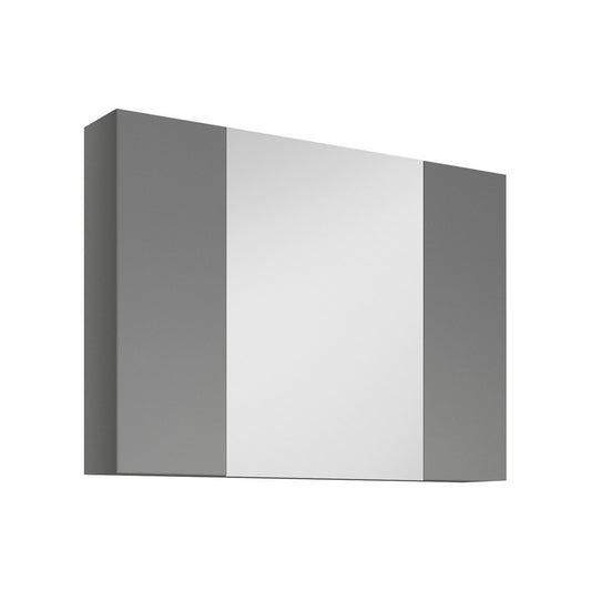 Fresca 32" Gray Medicine Cabinet w/ 3 Doors