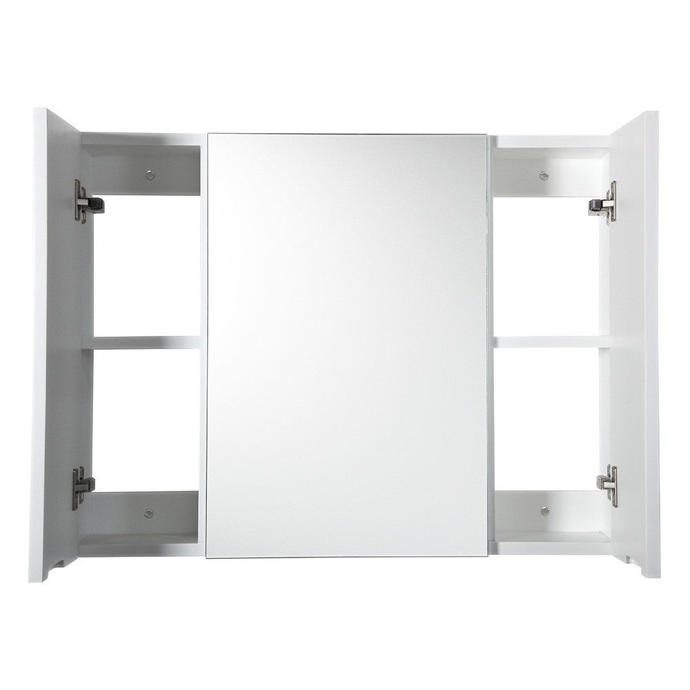 Fresca 32" White Medicine Cabinet w/ 3 Doors