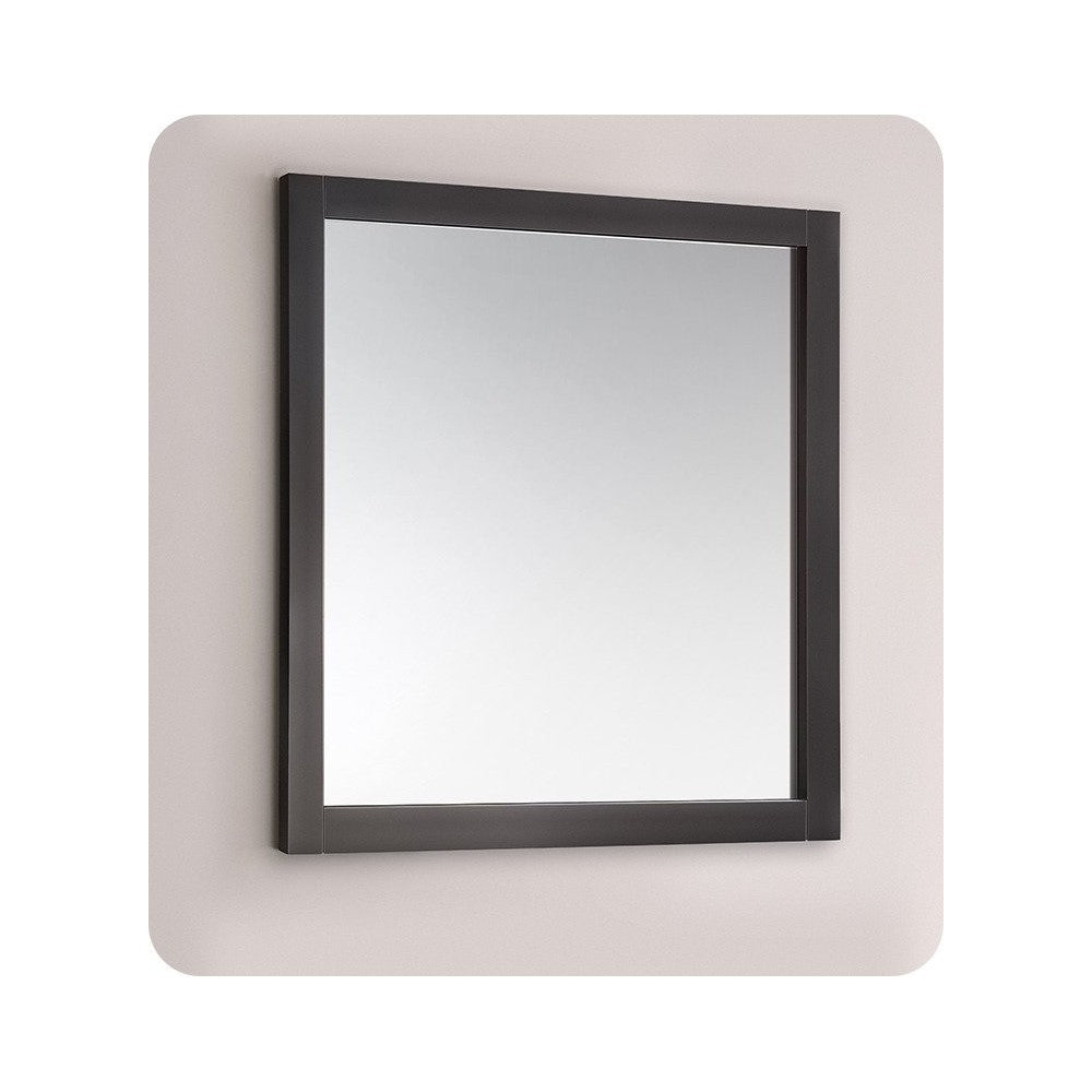 Fresca 36"X30" Reversible Mount Mirror in Espresso