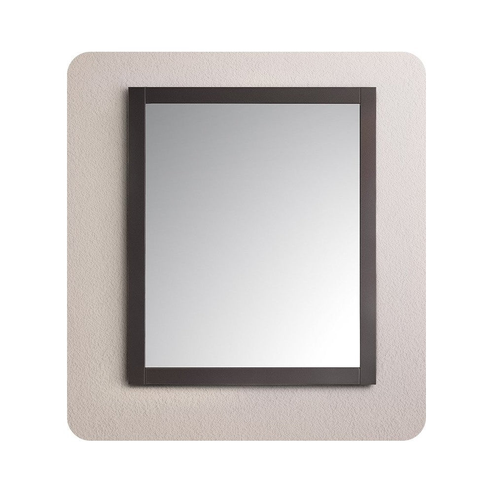 Fresca 36"X30" Reversible Mount Mirror in Espresso