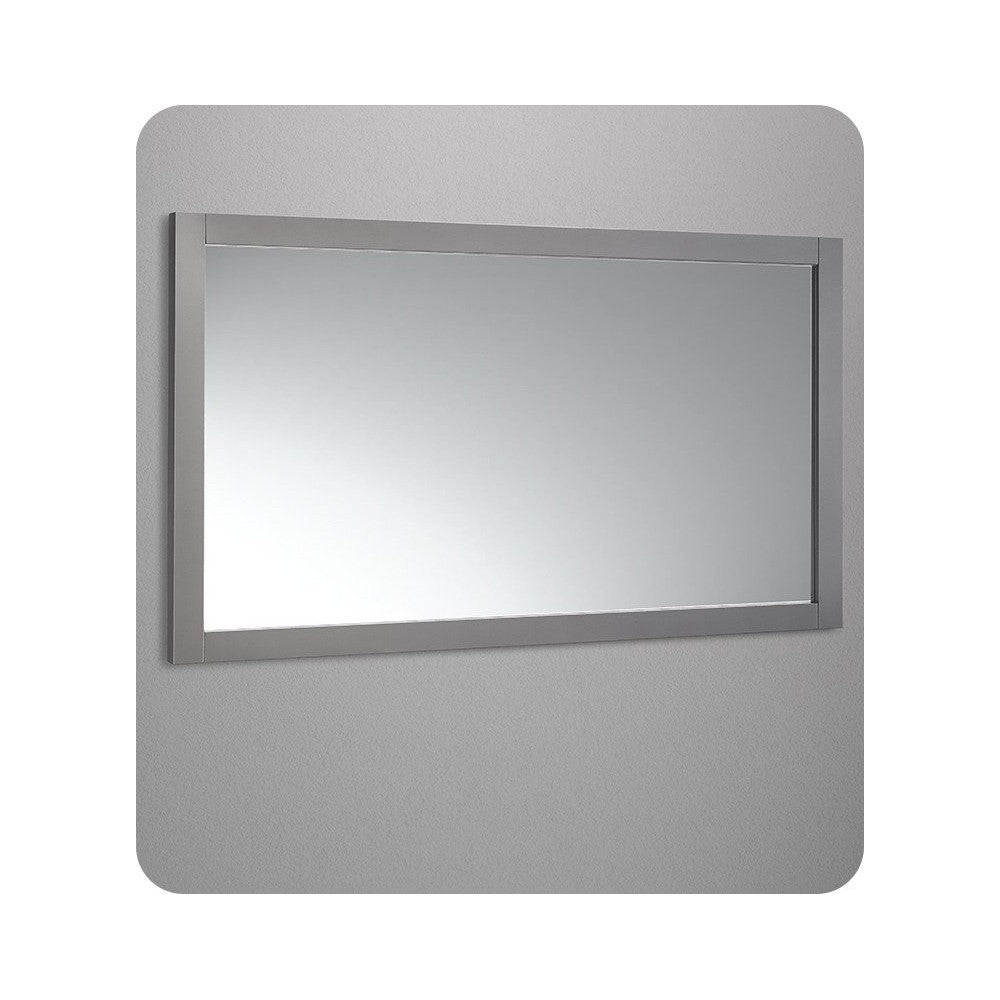 Fresca 48"X30" Reversible Mount Mirror in Gray