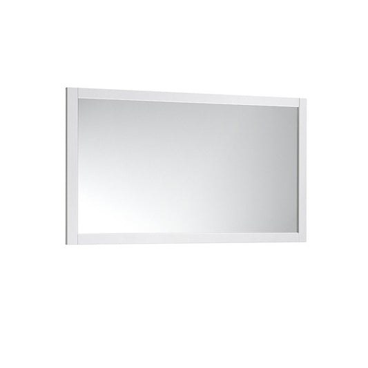 Fresca 48"X30" Reversible Mount Mirror in White