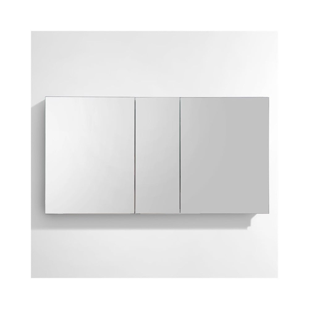 Fresca 50" Wide x 26" Tall Bathroom Medicine Cabinet w/ Mirrors
