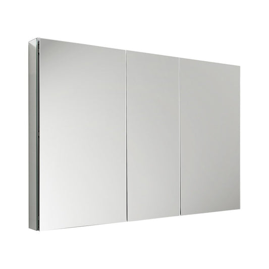 Fresca 50" Wide x 36" Tall Bathroom Medicine Cabinet w/ Mirrors