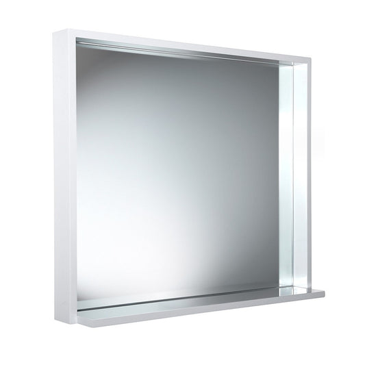 Fresca Allier 30" white Mirror with Shelf