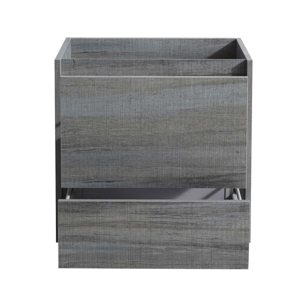 Fresca Catania 24" Ocean Gray Wall Hung Modern Bathroom Cabinet
