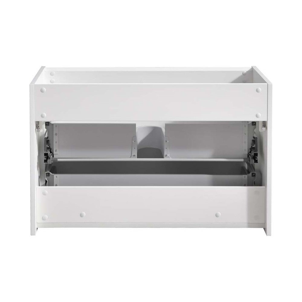 Fresca Catania 36" Glossy White Wall Hung Modern Bathroom Cabinet