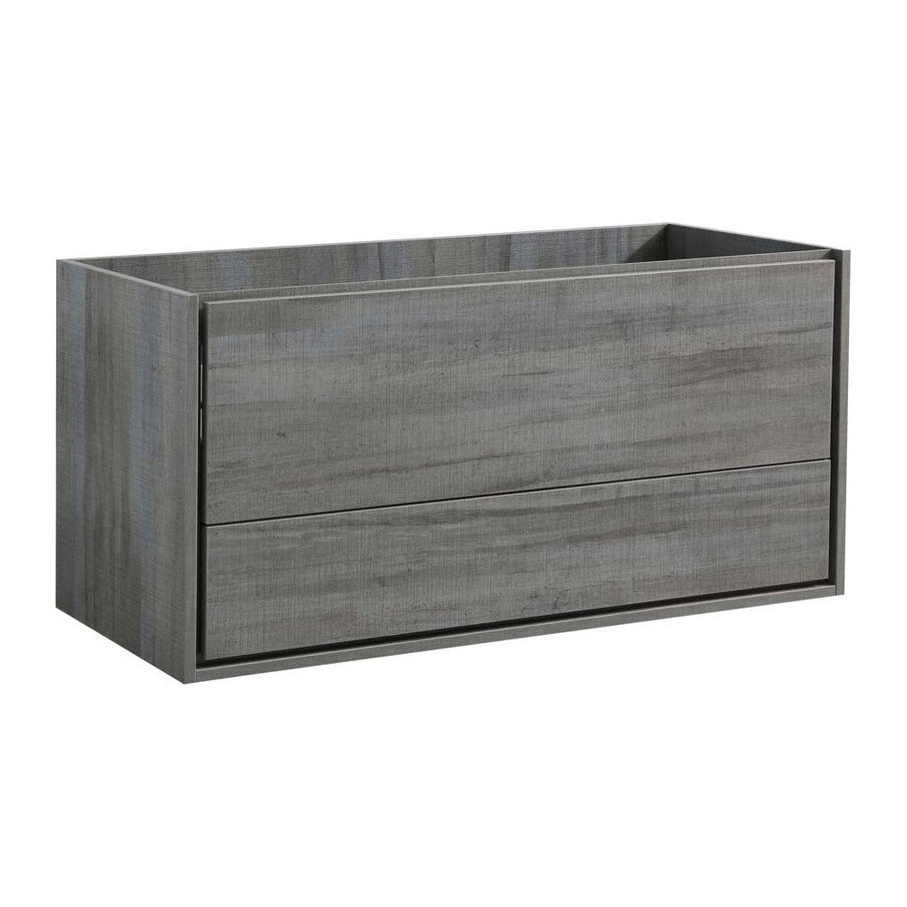 Fresca Catania 48" Ocean Gray Wall Hung Modern Bathroom Cabinet