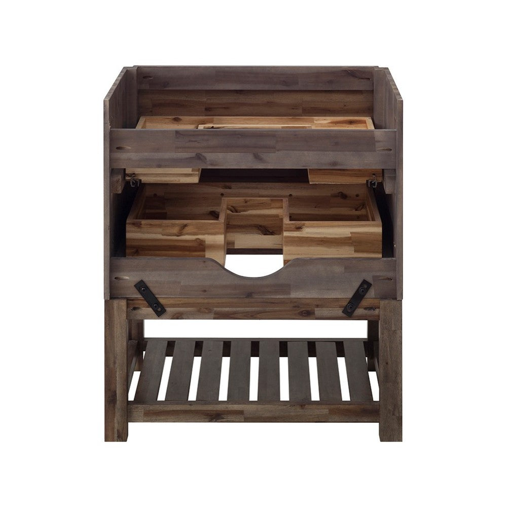 Fresca Formosa 29" Floor Standing Open Bottom Modern Bathroom Cabinet