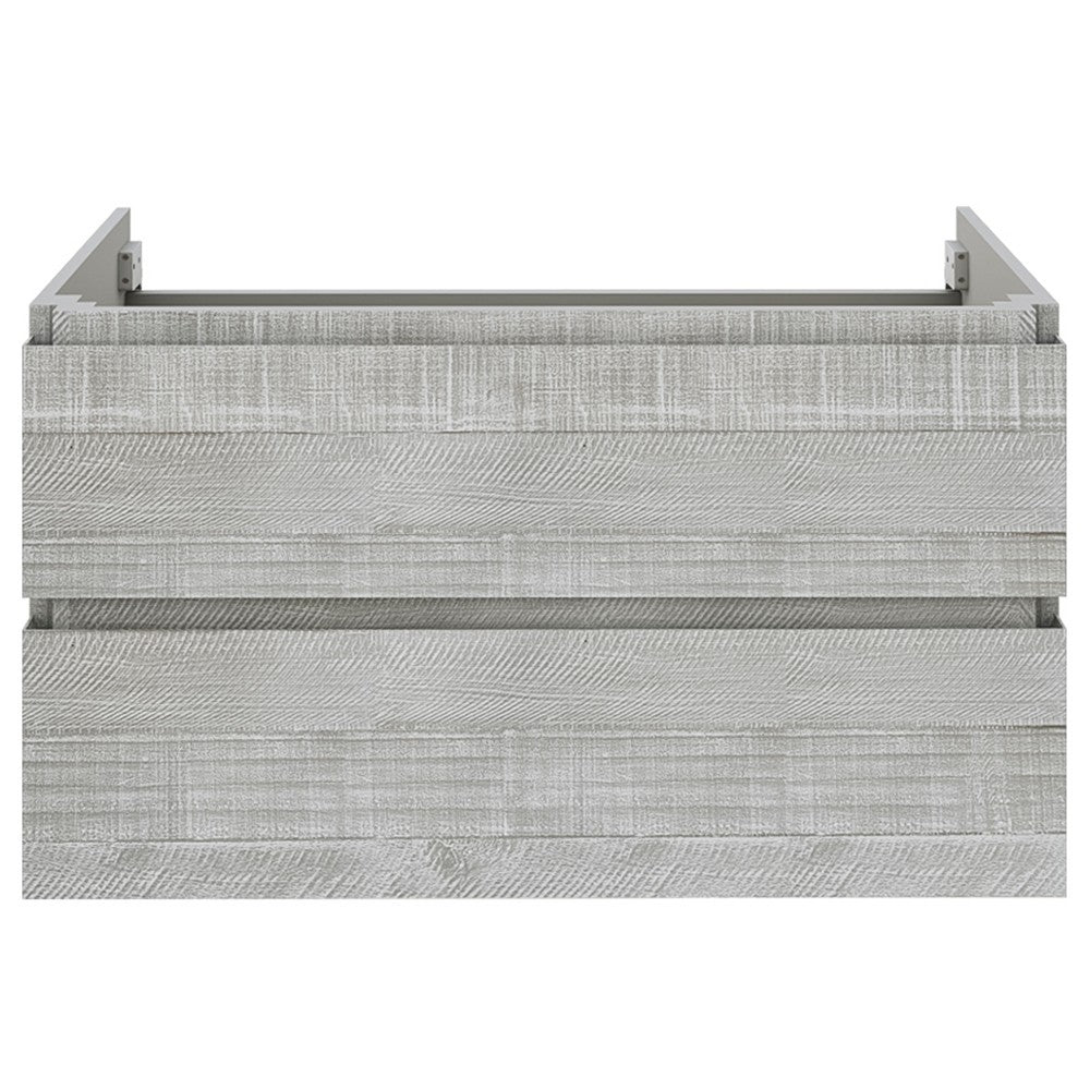 Fresca Formosa 35" Wall Hung Modern Bathroom Cabinet in Ash