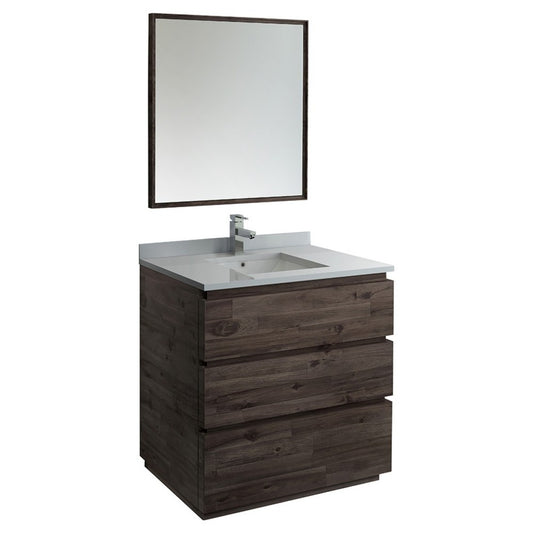 Fresca Formosa 36" Floor Standing Modern Bathroom Vanity w/ Mirror