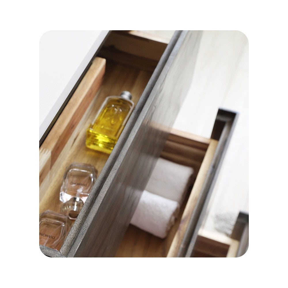Fresca Formosa 46" Floor Standing Double Sink Modern Bathroom Cabinet
