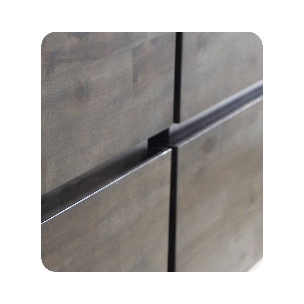 Fresca Formosa 46" Wall Hung Double Sink Modern Bathroom Cabinet