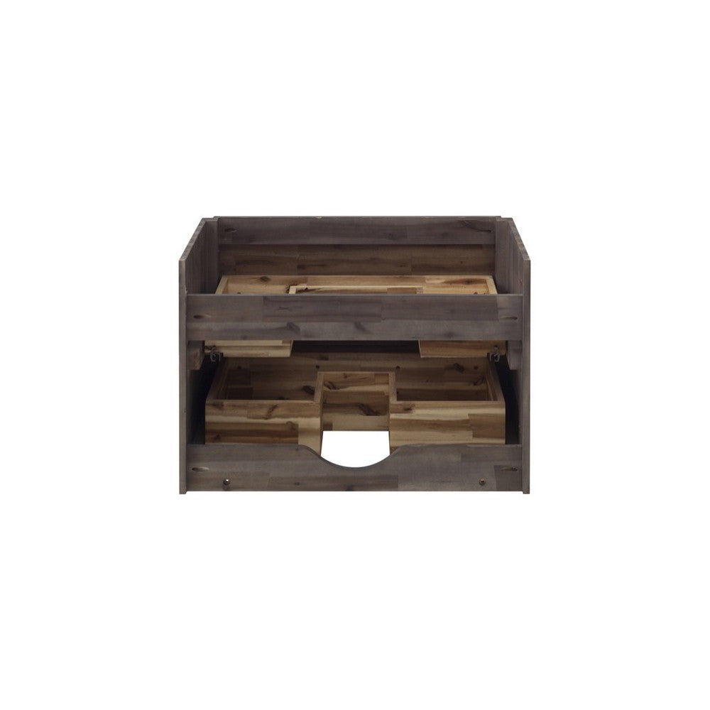 Fresca Formosa 46" Wall Hung Double Sink Modern Bathroom Cabinet