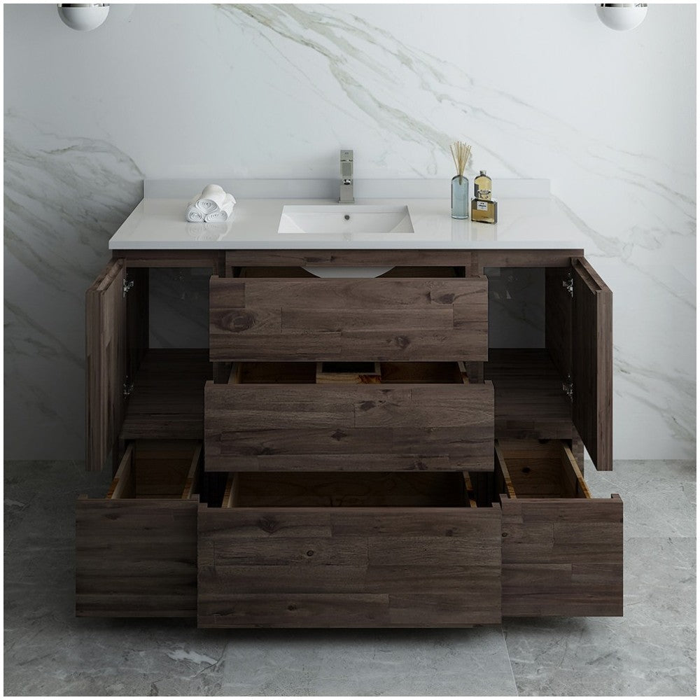 Fresca Formosa 53" Floor Standing Modern Bathroom Cabinet