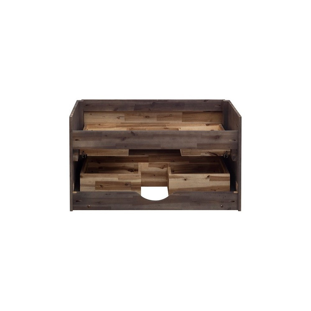 Fresca Formosa 58" Wall Hung Double Sink Modern Bathroom Cabinet, FCB31-3030ACA