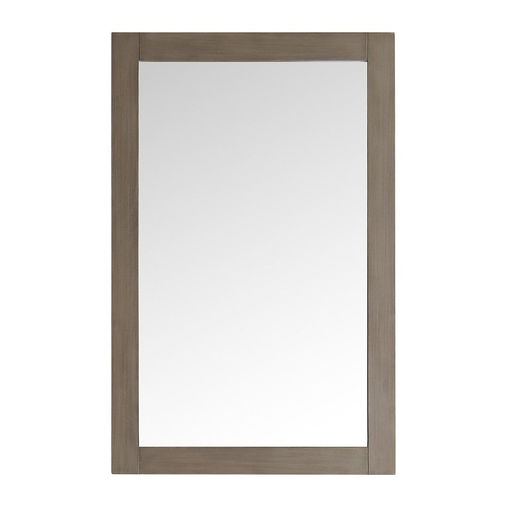 Fresca Greenwich 20" Antique Silver Traditional Bathroom Mirror