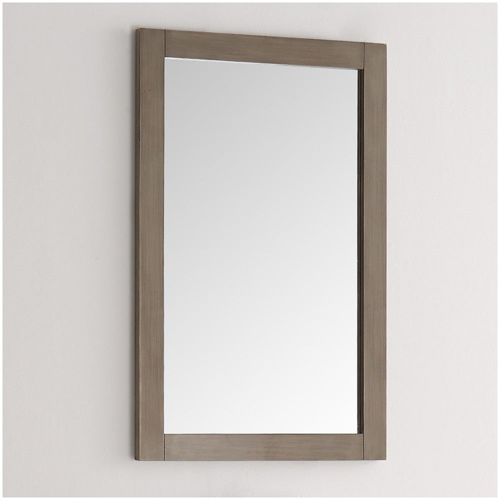 Fresca Greenwich 20" Antique Silver Traditional Bathroom Mirror