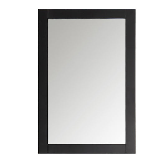 Fresca Hartford 20" Black Traditional Bathroom Mirror