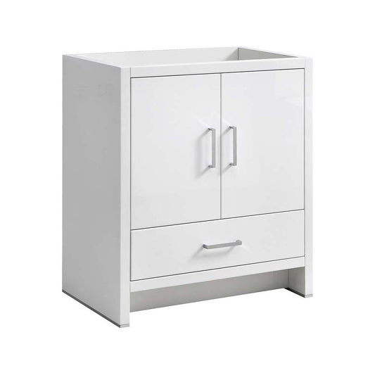 Fresca Imperia 30" Glossy White Free Standing Modern Bathroom Cabinet
