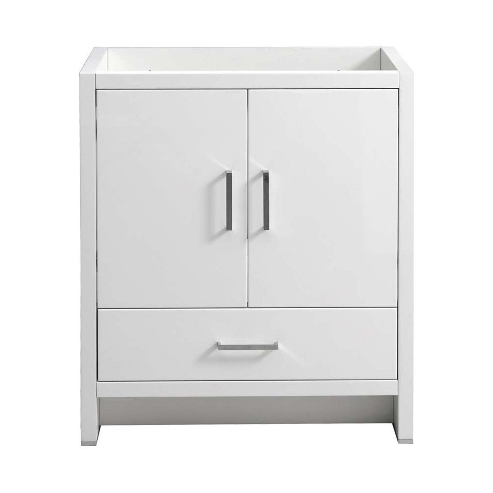 Fresca Imperia 30" Glossy White Free Standing Modern Bathroom Cabinet