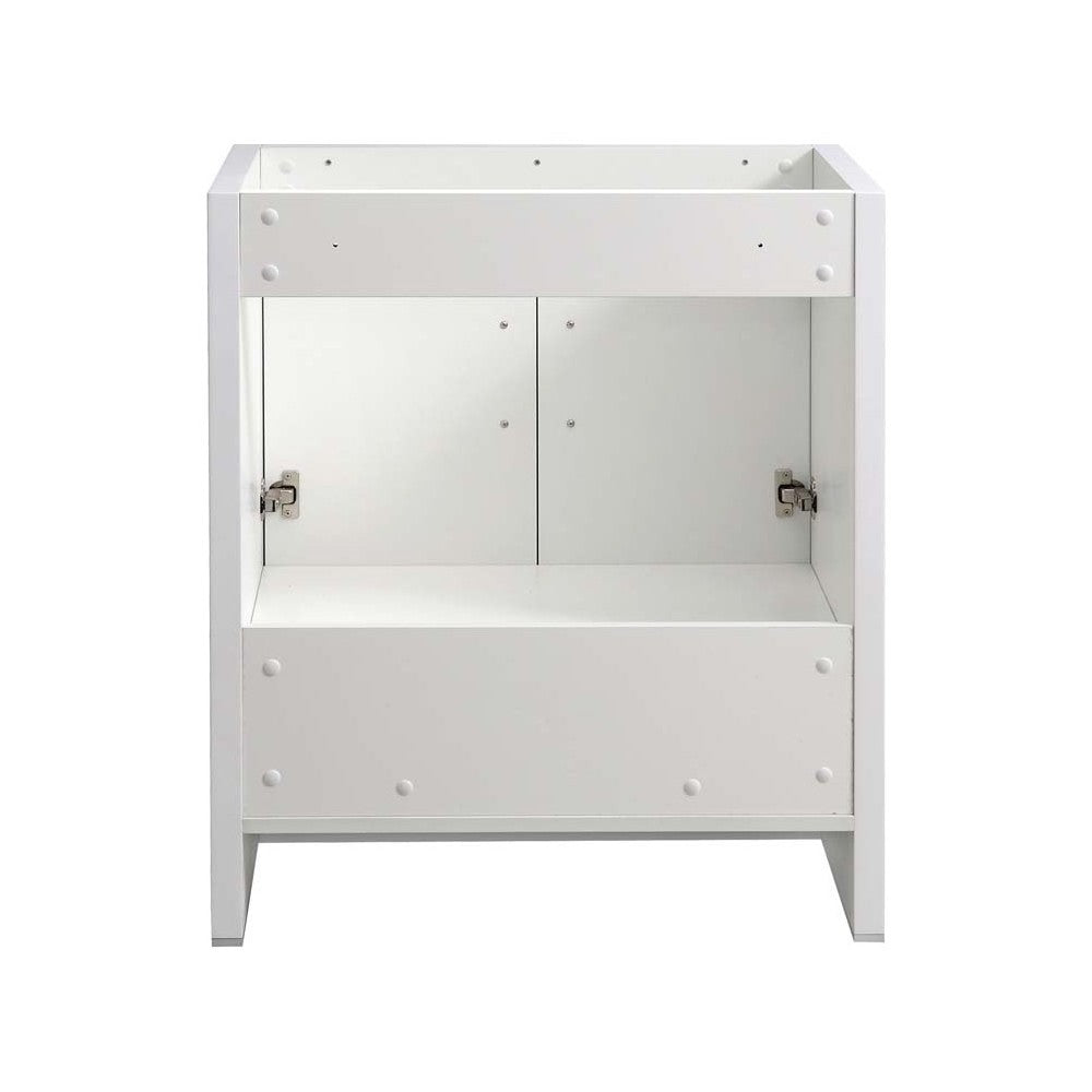 Fresca Imperia 30" Glossy White Free Standing Modern Bathroom Cabinet