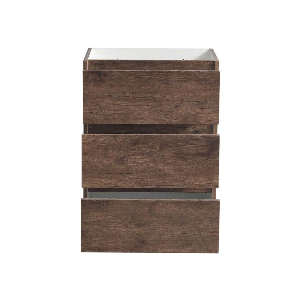 Fresca Lazzaro 24" Rosewood Free Standing Modern Bathroom Cabinet