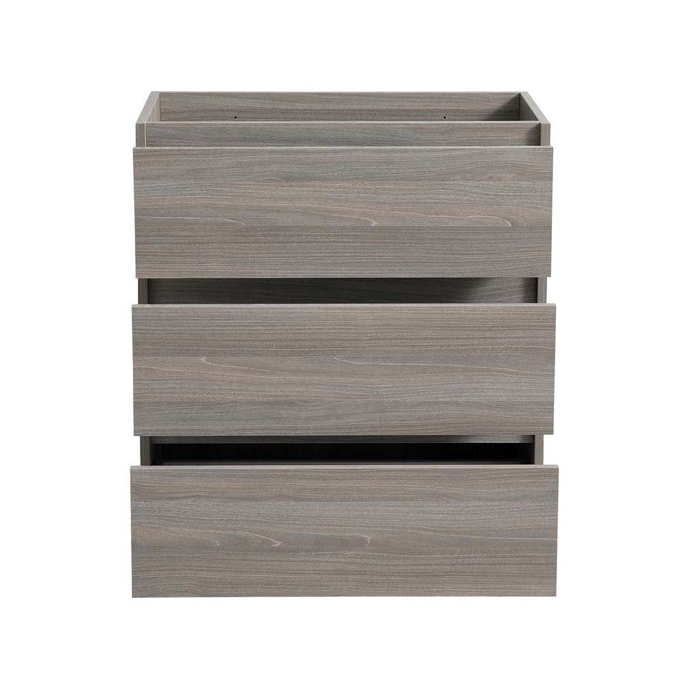 Fresca Lazzaro 30" Gray Wood Free Standing Modern Bathroom Cabinet