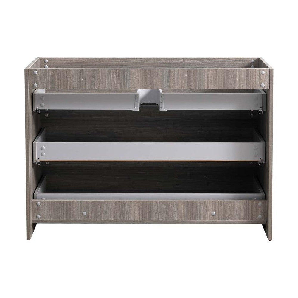 Fresca Lazzaro 48" Gray Wood Free Standing Modern Bathroom Cabinet