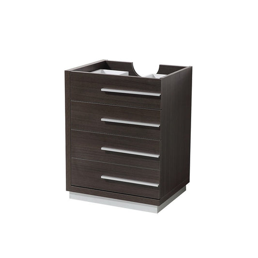 Fresca Livello 24" Gray Oak Modern Bathroom Cabinet