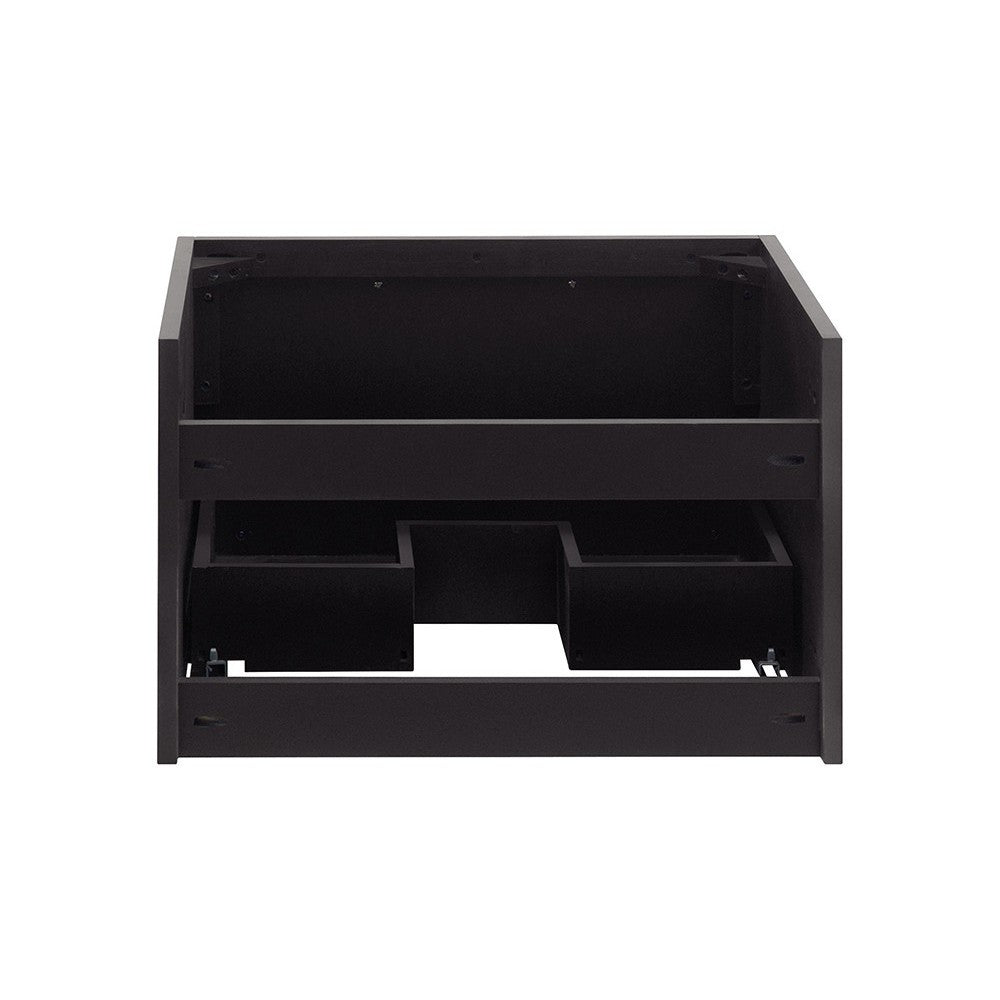 Fresca Lucera 24" Espresso Wall Hung Undermount Sink Modern Bathroom Cabinet