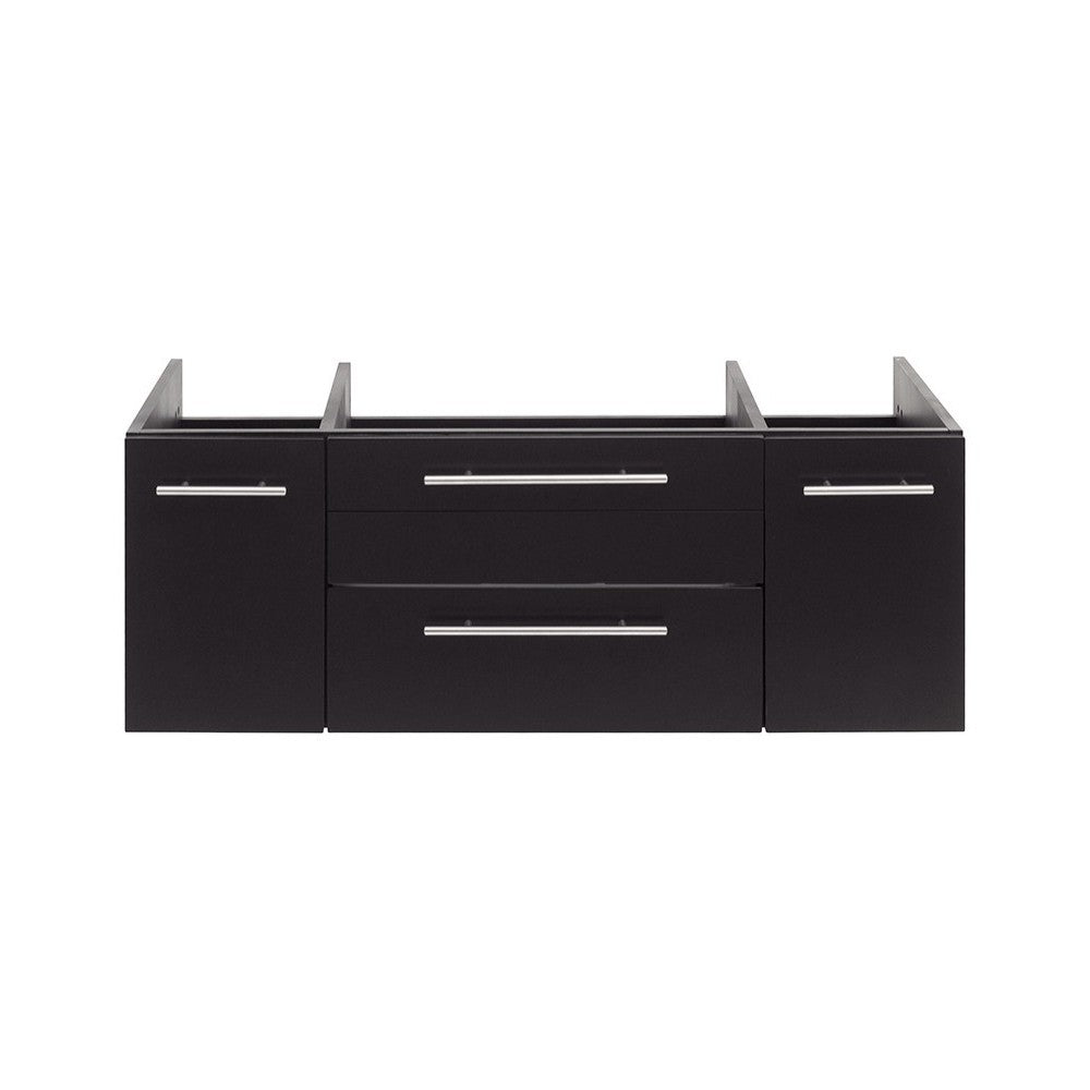Fresca Lucera 42" Espresso Wall Hung Undermount Sink Modern Bathroom Cabinet