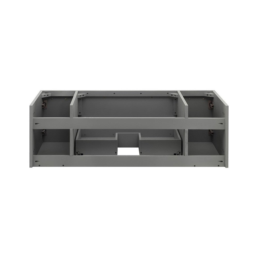 Fresca Lucera 48" Gray Wall Hung Undermount Sink Modern Bathroom Cabinet