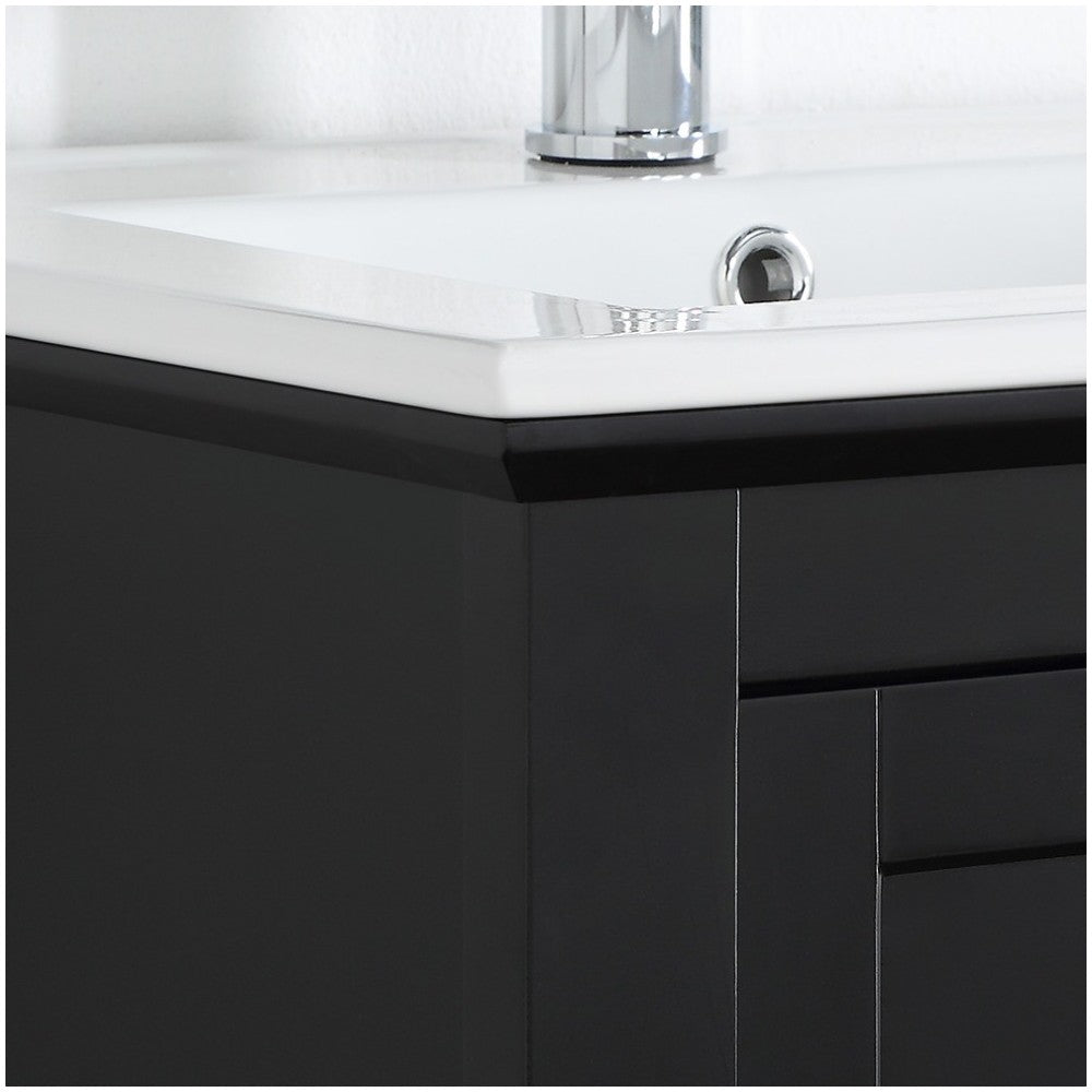 Fresca Manchester 24" Black Traditional Bathroom Vanity