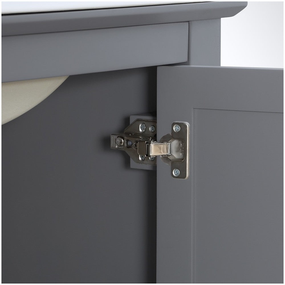 Fresca Manchester 24" Gray Traditional Bathroom Vanity