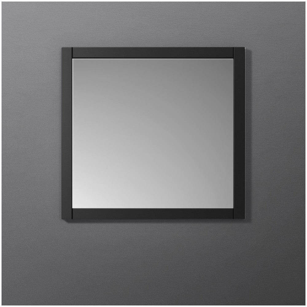 Fresca Manchester 30" Black Traditional Bathroom Mirror